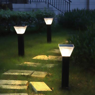 China LANDSCAPE solar garden led path lights buried lamp 60 cm square outdoor aluminum ground light lawn lamps for sale