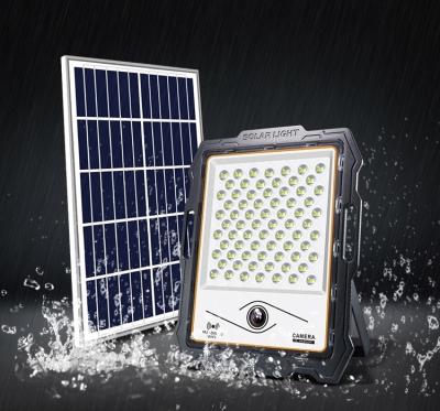 China Outdoor Waterproof Ip67 Smd Garden Wall Lamp Monitoring CCTV Camera 600w Led Solar Flood Light for sale