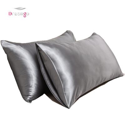 China 100% Anti-Static Luxury Anti-Static Cover Sofa Pillowcases Satin Pillow Case Decorative Polyester Tile for sale