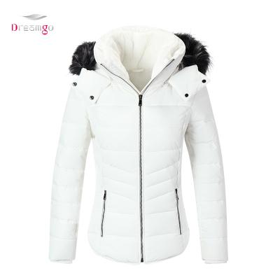 China Winter Warm Breathable Jacket Stand Hooded Neck With Neck Fur Inner Winter Jacket For Women for sale