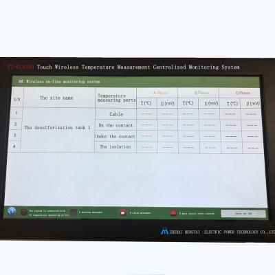 China ZT-KL8100 wireless contact temperature measurement centralized control system ZT-KL8100 for sale