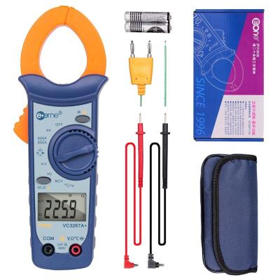 China AC/DC Clamp Meter Voltmeter Continuity Tester VC3267A+ VC3267A+ Type Digital Multimeter for sale