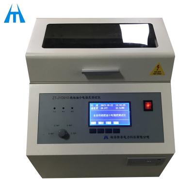 China ZT-JYD910 Automatic Insulating Oil Dielectric Strength Tester ZT-JYD910 for sale