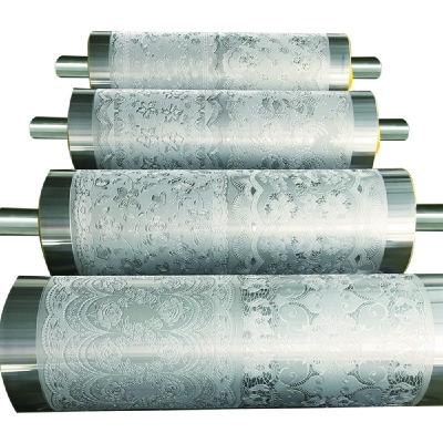 China Printing shops wholesale high quality custom embossing embossing roller cylinder for tablecloth for sale