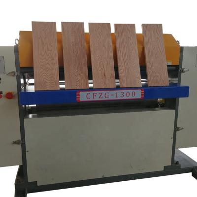 China MDF PVC Panel Wood Plate Plate Board Customized Embossing Machine Grain Sanding Machine for sale