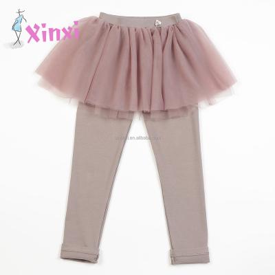 China Cozy Cute Warm Gaiters Cotton Tight Pants Sparkles Designs Gauze Tutu Cake Skirt Panties For Babies for sale