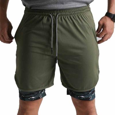 China Fashion Polyester Loungewear Breathable Sports Design Running Men's Shorts With Inner for sale