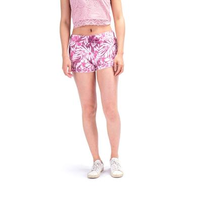 China Wholesale Anti-wrinkle Custom Printed Summer Ladies Hot Pants Women Beach Shorts for sale