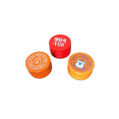 China 28mm Pilfer Proof Customized Design For Glass Bottle Custom Screw Cap for sale