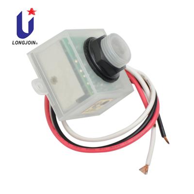 China - Dawn Outdoor Light Control Photocell Sensor Switch 12V 24V DC Longjoin Dusk Manufactures for sale