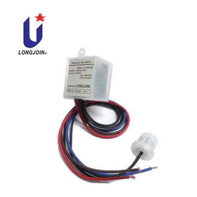 China PC 12V 24V 3 Wire In Photocell Sensor Longjoin for sale