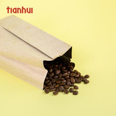 China Recyclable Biodegradable Kraft Smell Proof Heat Seal Paper Custom Tea Bag for sale