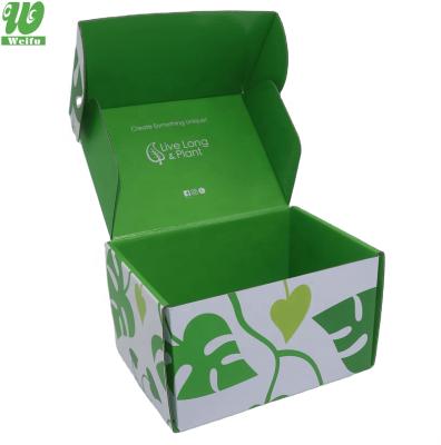 China Free Custom Recycled Materials Design Logo Foldable Corrugated Small Carton Clothes Gift Listing Box Cardboard Packing Boxes For Shipping for sale