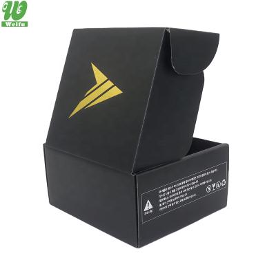 China Recycled Materials Free Design Custom Design Products Packaging Folding Subscription Box Corrugated Paper Folding Ship Packing Box for sale