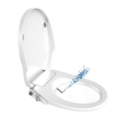 China Non-Electric Plastic Molded Smart Toilet Seats Toilet Seat Cover Bidet Sprayer Slow-end for sale