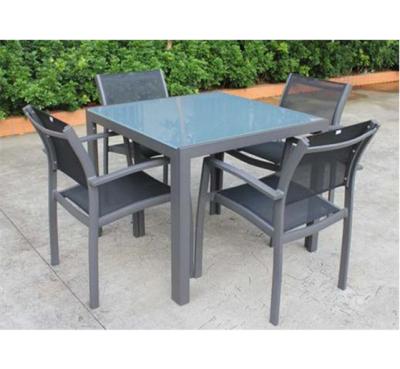 China New Design Waterproof Multifunctional Square Table Outdoor Stainless Steel Extension Table for sale