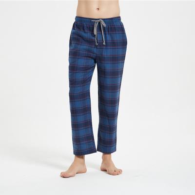 China Wholesale QUICK DRY custom thick pajama pants men's factory cotton plaid pajama pants 100% cotton flannel pajama pants for sale