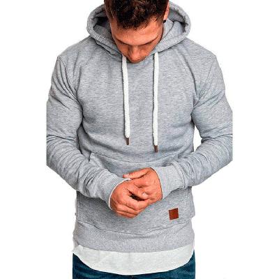 China Anti-pilling 2022 Colors Mens Casual Plain Sweatshirt Men's Hoodie Sports 7 Drawstring Pockets Mens Hoodie for sale