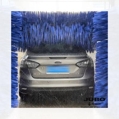 China Rollover Car Wash Systems Rollover Car Wash Units With FoamTastic StarTrack LightShow WheelFlash WheelJet Wheel Brush JUBO for sale