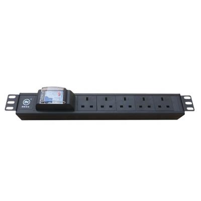 China Strong Leakage Protection Guard 220V R-U Type PDU Power Distribution Unit With Intelligent Leakage Protection Circuit Breaker for sale