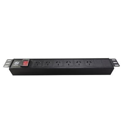 China Australia Industrial Type Mining PDU 1.5U 19inch Rack PDU Power Switch Power Distribution Unit for sale