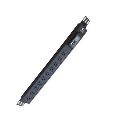 China Durable Smart Security Monitor 1.5U C13 USA RS 485 Smart Metered PDU AC Universal For Miner for sale