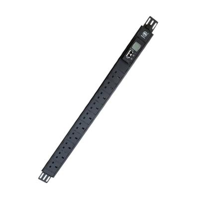 China UK Standard RS485 SPDU 1.5U 10Way 32A Smart PDU For Network Communication BN-UK15-10-RS485-32A for sale