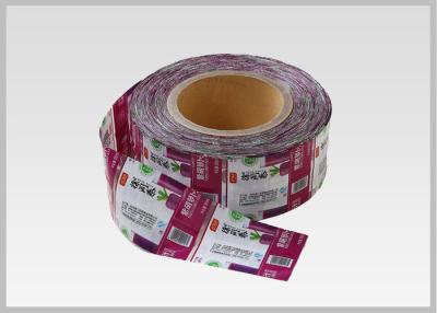 China Multicolor Printing Drink Bottle Labels , Washable Pvc Heat Shrink Sleeve Labels In Thickness 30mic for sale