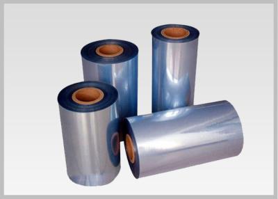 China 45mic PVC Bands Heat Shrink Film Rolls For Shrinkable Bottle Sleeves for sale