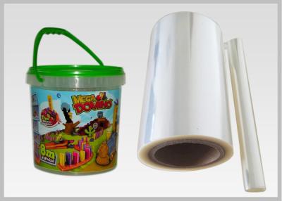 China 50 Mic Core Based Biodegradable Shrink Film PLA Shrink Sleeve Labels Film for sale