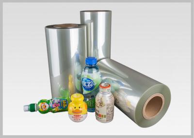 China 45 Micron PETG Shrink Film Heat Shrinkable Film For Bottle Label , Shrink Sleeves for sale