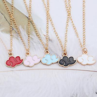 China Wholesale Environmental Friendly Jewelry Red Cloud Anime Fashion Pendant Necklace for sale