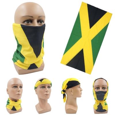 China Multifunctional Neck Cuff Jamaica Bandana Scarf Jamaica Bandanas Tubular Headband For Men for sale