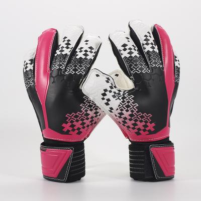 China Finger ProtectionÂ   2021 New Soccer Goalkeeper Gloves Anti-slip Hand Guard Latex Goalkeeper Gloves For Men Match Training Thickened for sale