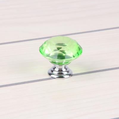 China Manufacturers B1 New Modern Wholesale Zinc Alloy Cabinet Drawer Handle Acrylic Handle 30mm for sale