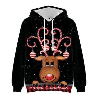 China T-UH518 Christmas Anti-Shrink Sweatshirt Custom Design Sublimation Printing Hoodies for sale