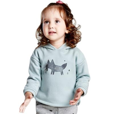 China Anti-pilling T-GH502 Custom Design Sweatshirt Little Girls Hoodie With Ears for sale