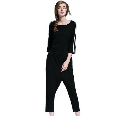 China New Arrival T-WTS008 Breathable Casual Loose Sweater Tops Women Tracksuits for sale