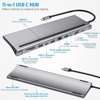 China Mobile Devices .desk Pro Computer Adapter Patent In 1 Port Type Docking Station Laptop 11 Driver Vga Best Buy Hub With Stable Bility Usb C To Hd MI 4k 60hz for sale