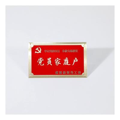 China Home Decoration Personalization Door Numbers Door Plaque With Room Number All Size Door Room Number for sale