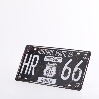 China New good home decoration 2022 price gray card license plate white license plate blank for sale