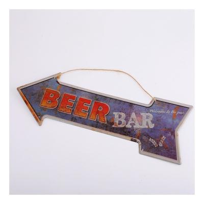 China Home Decoration Exit Indication Diamond Grade Reflective Film Metal Aluminum Sign for sale