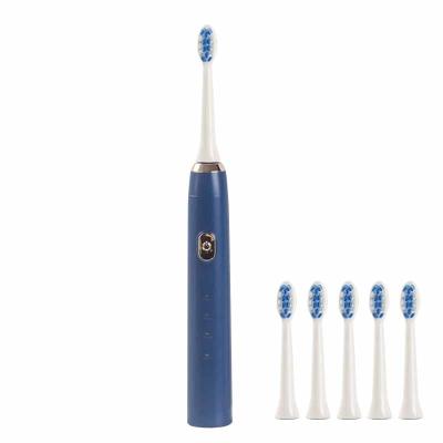 China 2021 New Outdoor Adult Waterproof Whitening Silent Acoustic Electric Toothbrush for sale