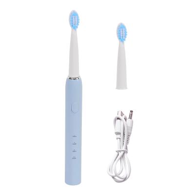 China Outdoor Easy Carry Travel Four Modes Rechargeable Teeth Whitening Sonic Electric Toothbrush For Adults And Children for sale