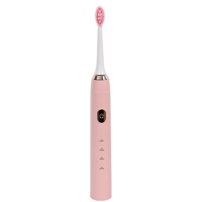 China Outdoor Travel Rechargeable Waterproof Soft Bristle USB Sonic Electric Toothbrush for Adults and Children for sale