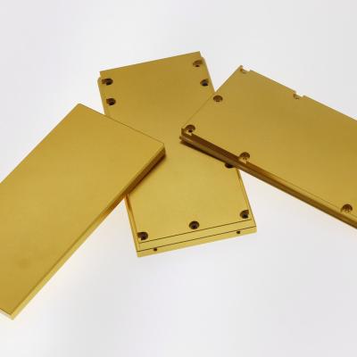 China CNC Gold Controller Aluminum Machining Box for sale