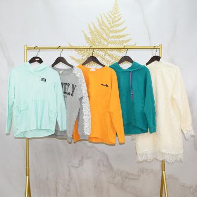 China High grade second-hand clothes spring and autumn pure cotton used clothes hoodies buy Japan used clothes in kg for sale