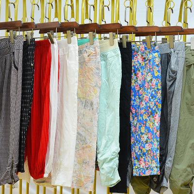 China High grade second-hand clothes all size Japan used clothes pants second-hand clothes bullets used clothes for sale