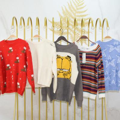 China High grade second-hand clothes direct sales thickening knitting sweaters second-hand used clothing used clothes for sale