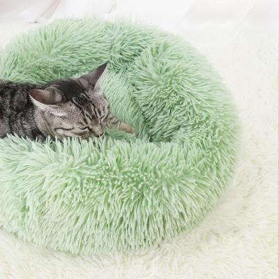 China Stylish Modern Warm Design Cat Bed Environmental Friendly Cat Around Luxury Pet Bed for sale